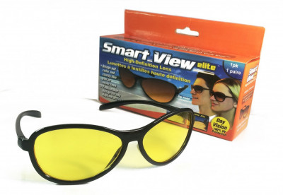 Ochelari Smart View de Condus Noaptea si pe Ceata cu Protectie UV foto