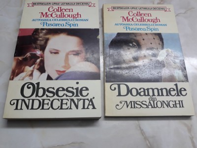 Obsesie indecenta / Doamnele din Missalonghi - Colleen McCullough foto