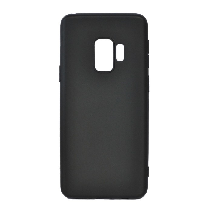 Husa Samsung S9 Spacer, negru, grosime 1 mm, material flexibil TPU, ColorFull Matt Ultra negru &quot;SPT-MUT-SA.S9&quot;
