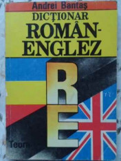 DICTIONAR ROMAN-ENGLEZ - ANDREI BANTAS foto