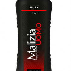 Gel de dus si sampon pentru barbati Uomo Musk, 250ml, Malizia