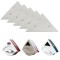 Set 5 Rezerve pentru Stergator Dublu cu Magnet pentru Curatarea Geamurilor cu Grosime intre 3 si 18 mm, Alb