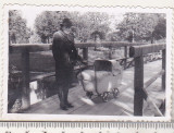 Bnk foto - Fotografie veche- femeie cu carucior de copil, Alb-Negru, Romania 1900 - 1950, Portrete