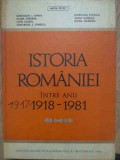 ISTORIA ROMANIEI INTRE ANII 1918-1981-ARON PETRIC SI COLAB.