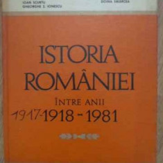 ISTORIA ROMANIEI INTRE ANII 1918-1981-ARON PETRIC SI COLAB.