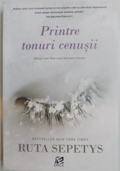 PRINTRE TONURI CENUSII de RUTA SEPETYS , 2014