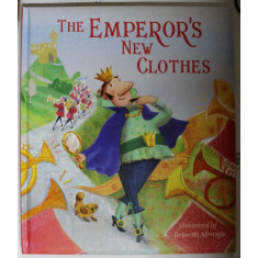 THE EMPEROR &#039;S NEW CLOTHES , illustrated by DEBORAH ALLWRIGHT , retold by KATHERINE SULLY , 2014