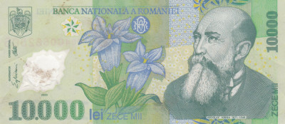 BANCNOTA 10000 LEI ZECE MII 004C05 foto