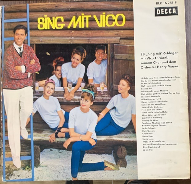Vinil, Vico Torriani - Sing mit Vico