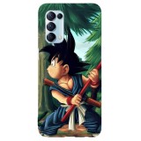 Husa compatibila cu Oppo A72 5G model Goku Dragon Ball Z, Silicon, TPU, Viceversa, Transparent, Carcasa