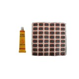 Set 48 petice reparatie camera anvelopa 30x20 mm cu adeziv inclus