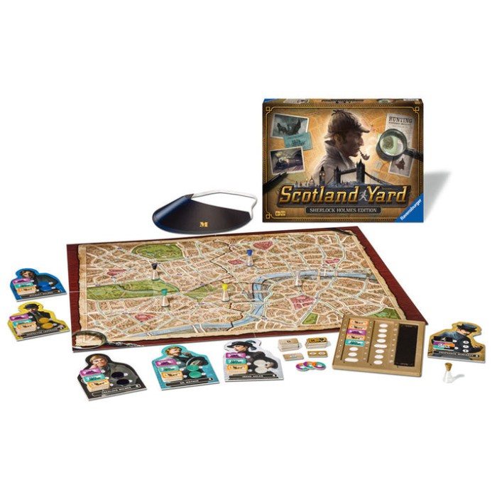 Scotland Yard Sherlock Holmes Edition, joc de societate Ravensburger