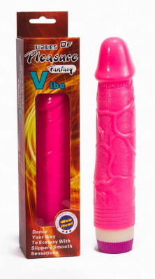 Vibrator Baile Vibe Pink, 21x3.7 cm foto