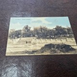 Carte postala Ramnicu Valcea Parcul Comunal, 1912