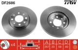 TRW DF2686 Disc frana