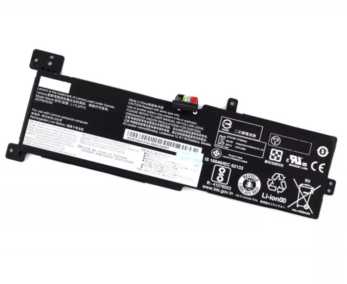 Baterie compatibila Laptop, Lenovo, 5B10Q41211, 5B10Q41212, 5B10W67272, 5B10W67386, 2ICP6/55/90, L17L2PF0, L17M2PF0, L17M2PF1, L17L2PF2, L17M2PF2, 7.6