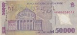 ROMANIA 50000 LEI 2001 F