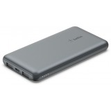 Baterie Externa Belkin BoostCharge, 10000mAh, 15W, 1 x USB-C - 2 x USB-A, Gri BPB011btGY