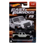 Masinuta Fast and Furious, Hot Wheels, 2020 Jeep Gladiator, 1:64, HNR99