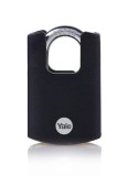 Lacat Yale Y121B/40/125/1 High Security, negru, 46 mm, 3 chei