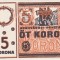 Ungaria Notgeld Arad 5 Korona Coroane 1919 UNC