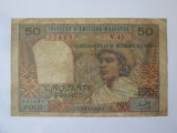 Rară! Madagascar 50 Francs/Franci 1969