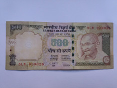 India 500 rupees 2011 foto