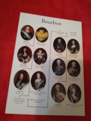 CARTE POSTALA -BOURBON NECIRCULATA foto