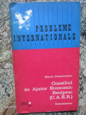 CONSILIUL DE AJUTOR ECONOMIC RECIPROC C.A.E.R. - MARIA DESMIREANU foto