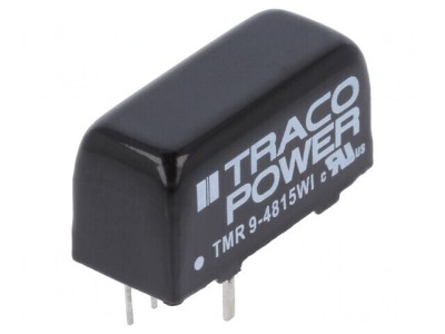 Convertor DC/DC 9W 18-75V la 24V 375mA SIP8 foto