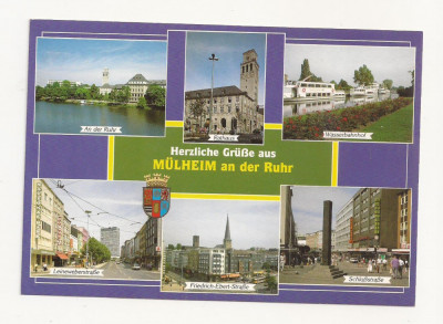 SG4 - Carte Postala-Germania, Mulheim an der Ruhr, Circulata 1992 foto