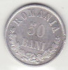 Romania 1873 50 bani, Cupru (arama)