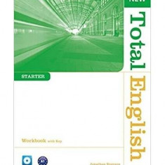 New Total English Starter A1. Workbook with Key and Audio CD Pack - Paperback - Jonathan Bygrave - Pearson