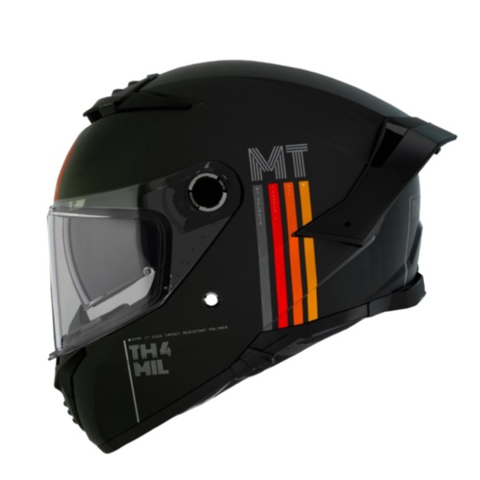 Casca integrala MT Thunder 4 SV MIL A11 negru mat (ochelari soare integrati)