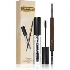 MAC Cosmetics Bubbles & Bows Hi-Brow Kit set cadou pentru sprâncene culoare Light 2 buc