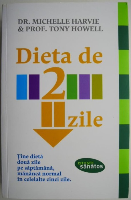 Dieta de 2 zile &ndash; Michelle Harvie, Tony Howell (cateva sublinieri in creion)