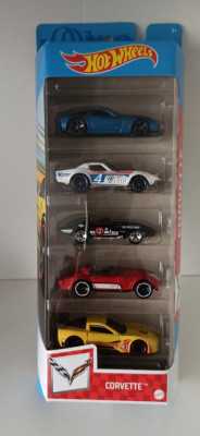 Machete HotWheels - pack Corvette 2021 set de 5 Hot Wheels foto