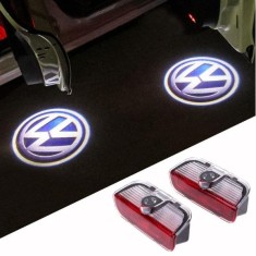 Set 4 Bucati Emblema Logo LED Portiera dedicata Marca Auto VW, BZRSH