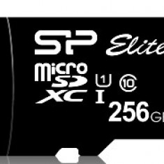 Card memorie Silicon Power microSDXC, 256GB, Clasa 10, UHS-1 + Adaptor microSD