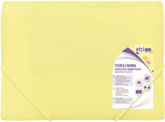 Mapa A4 Strigo, cu elastic - Galben | Strigo