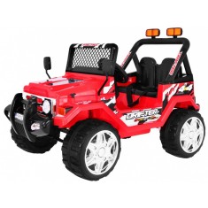 Masinuta electrica drift, 2 locuri, 2 motoare, roti spuma EVA, rosu
