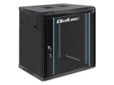 Carcasă tablou rack QOLTEC 19&quot; 12U neagră 450mm x 600mm