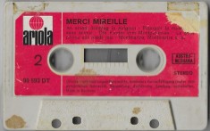 Casetă audio Mireille Mathieu &lrm;&ndash; Merci Mireille, fără copertă