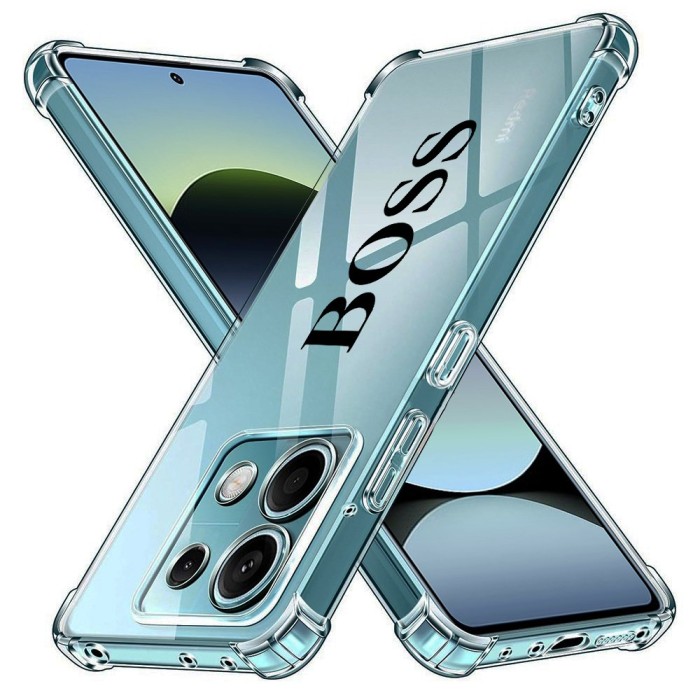 Husa antisoc pentru xiaomi redmi note 14s - airbag tpu, col&Egrave;uri ranforsate - boss