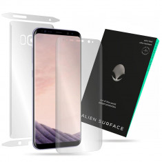 Folie Alien Surface, Samsung Galaxy S8 Plus, Ecran, Spate si Laterale Transparent foto