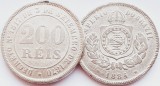 2389 Brazilia 200 Reis 1884 Pedro II km 478