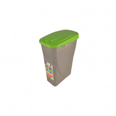 Cos gunoi Eco bin 25 litri verde Casa Plastor L 36 cm x l 21,5 cm x h 51 cm