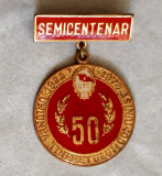 UTC SEMICENTENAR Insigna