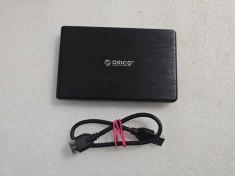 Hard Disk extern slim Orico 1TB, 5400rpm USB 3.0, 2.5" - poze reale