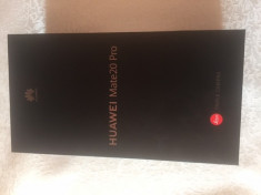 Smartphone Huawei Mate 20 Pro 128GB Dual SIM Black 35 din 557 nou nefolosit foto